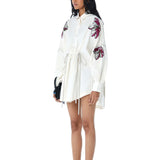 ‘MEI’ Embellished Shirt Dress - Kanika Goyal Label