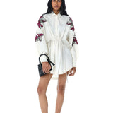 ‘MEI’ Embellished Shirt Dress - Kanika Goyal Label