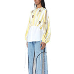 ‘MILA’ Embellished Overlay Shirt - Kanika Goyal Label