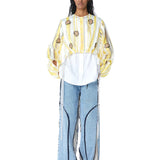 ‘MILA’ Embellished Overlay Shirt - Kanika Goyal Label