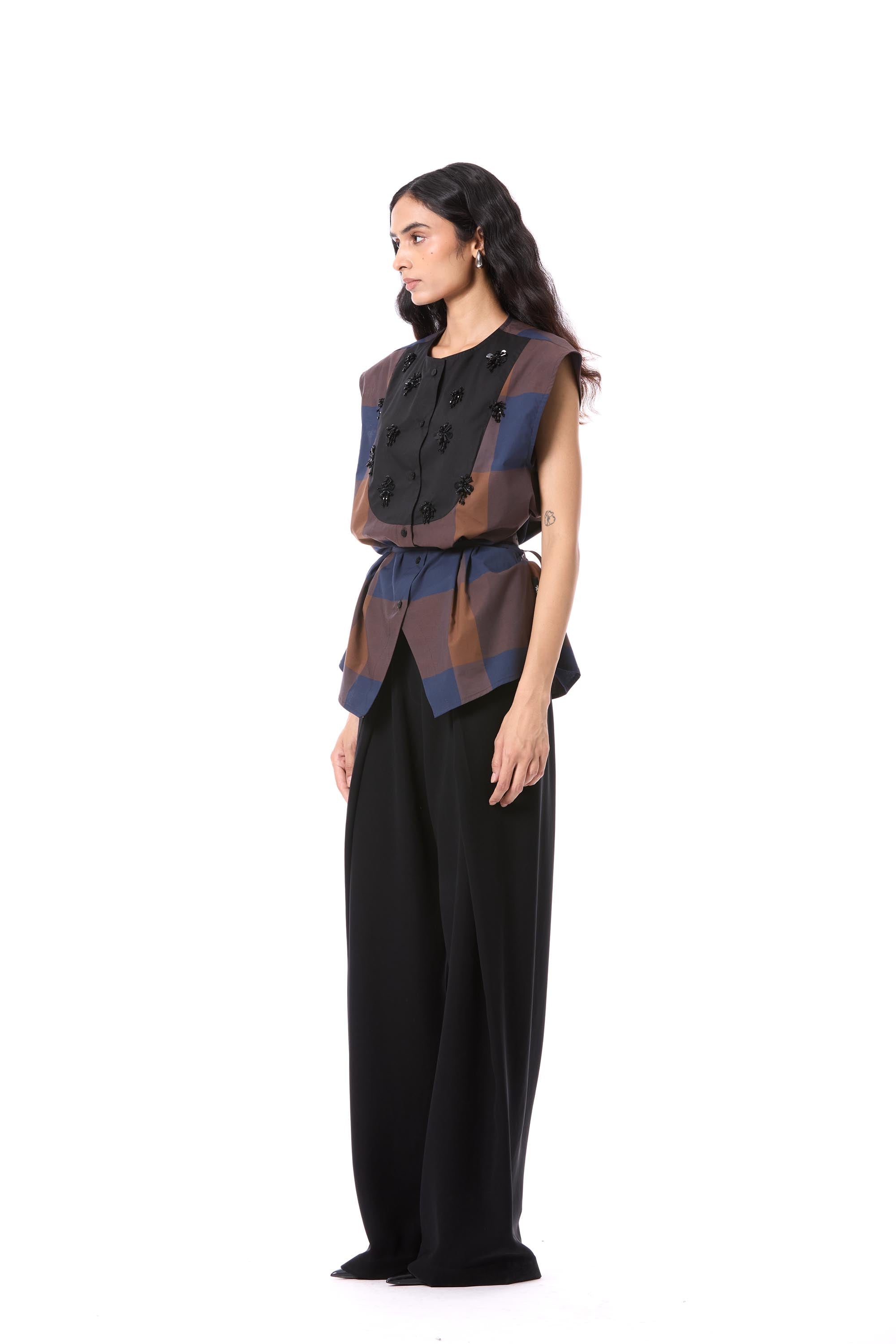MOON RODEO' EMBELLISHED TOP - Kanika Goyal Label
