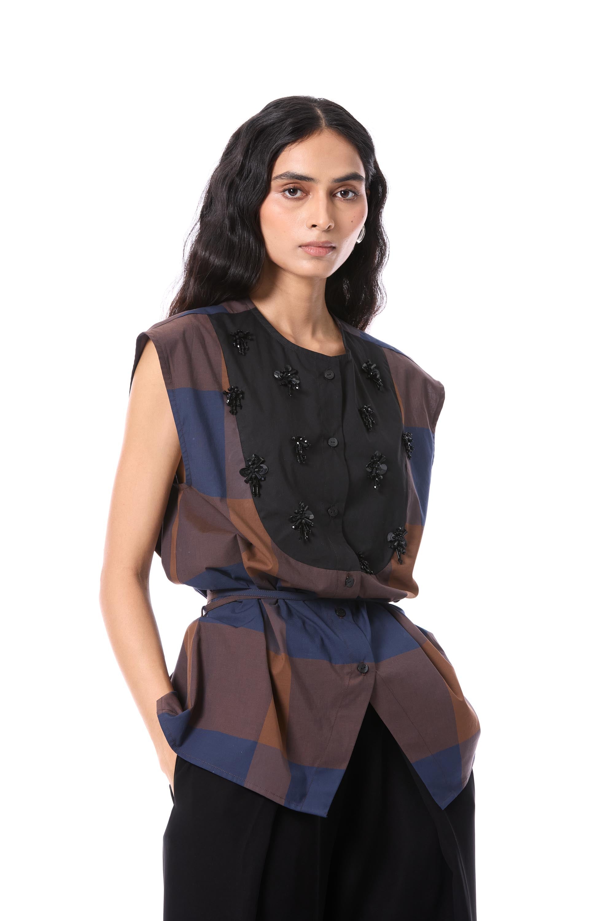 MOON RODEO' EMBELLISHED TOP - Kanika Goyal Label
