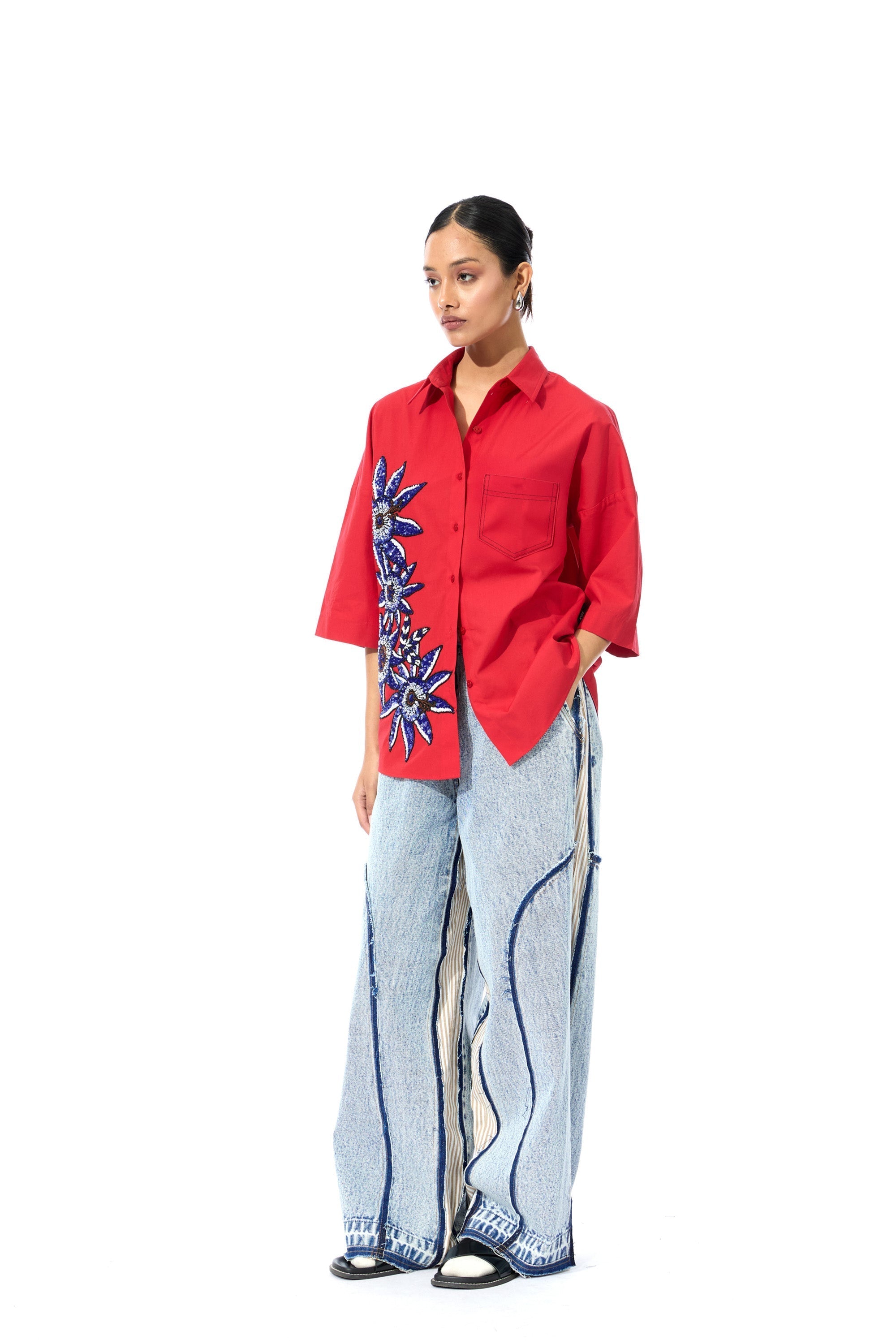 MOONDAISY' SHIRT - Kanika Goyal Label