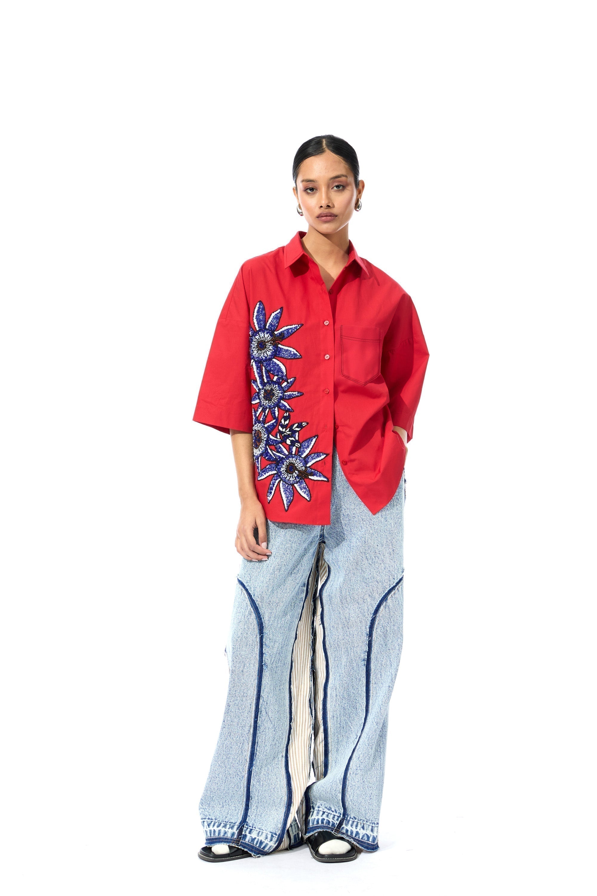 MOONDAISY' SHIRT - Kanika Goyal Label