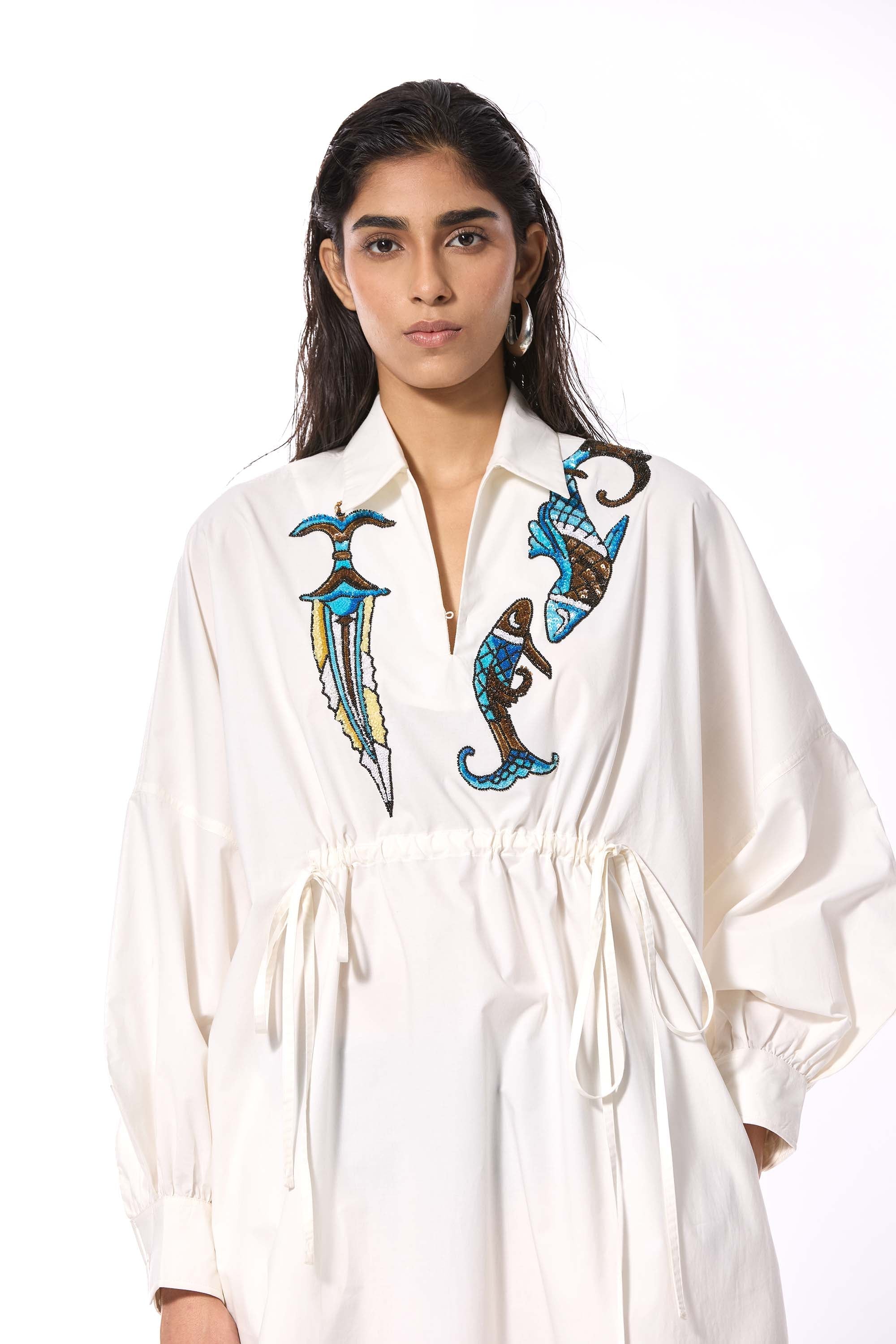 MOONFIN' EMBELLISHED DRESS - Kanika Goyal Label