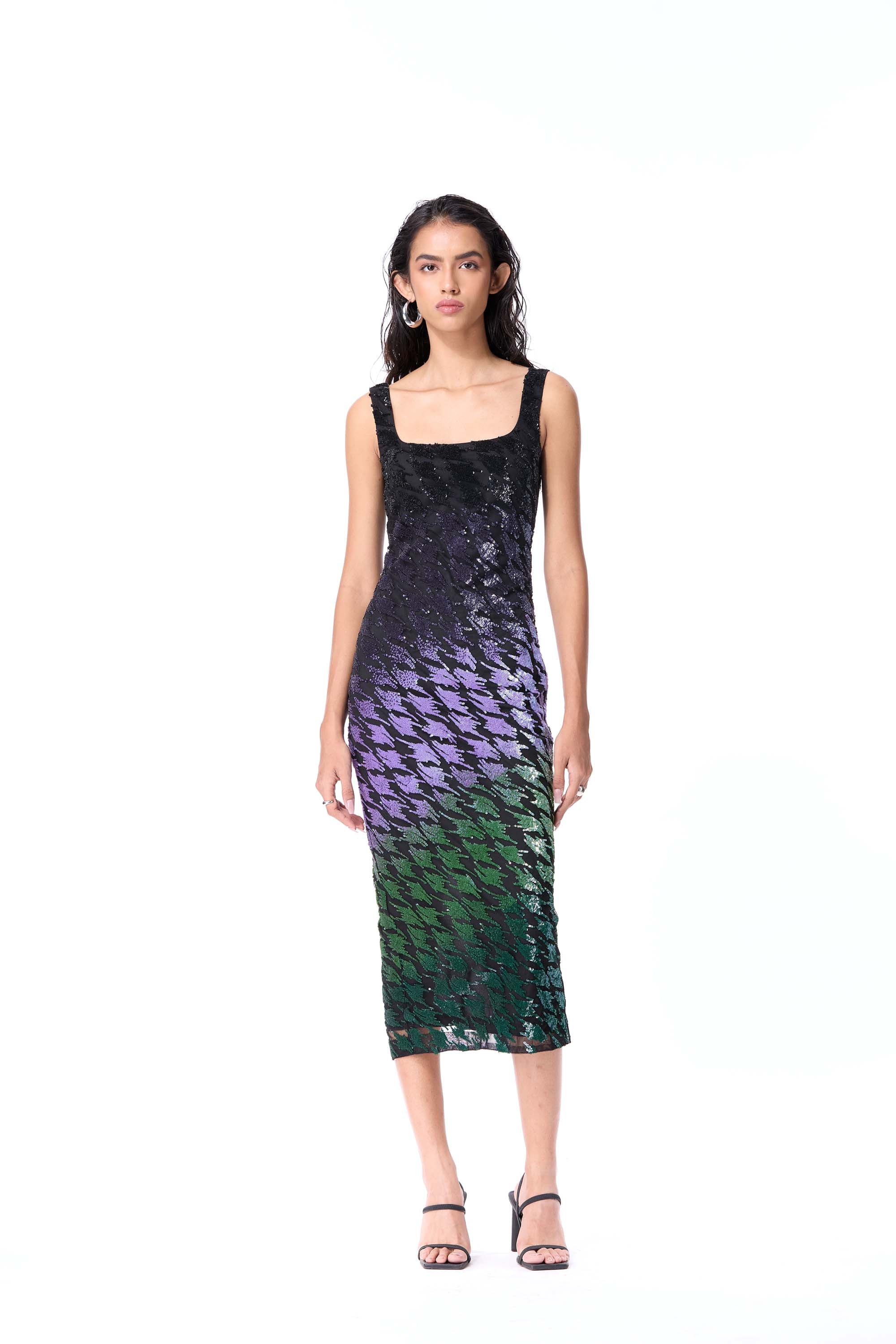 NEBURA EMBELLISHED DRESS - Kanika Goyal Label