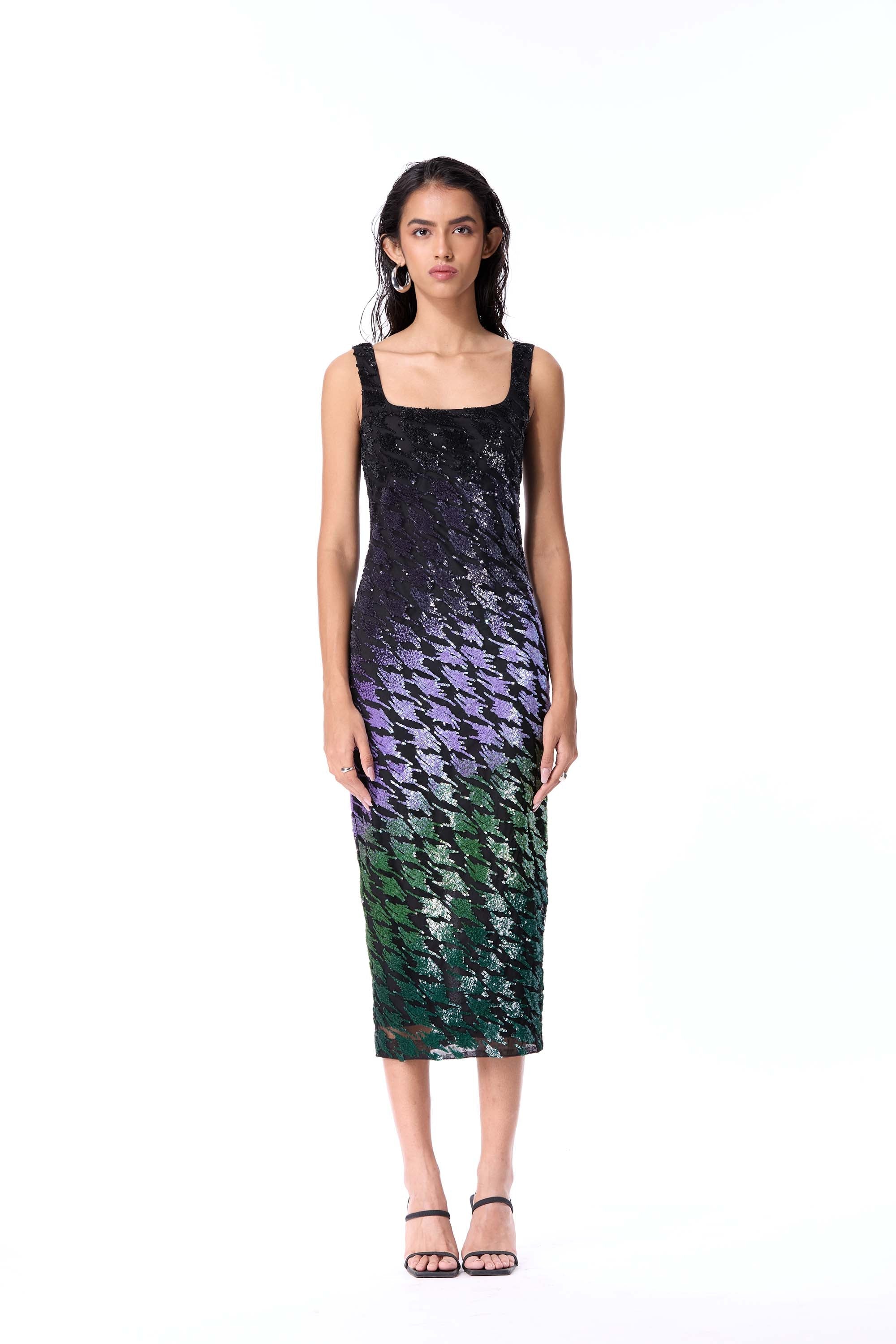 NEBURA EMBELLISHED DRESS - Kanika Goyal Label