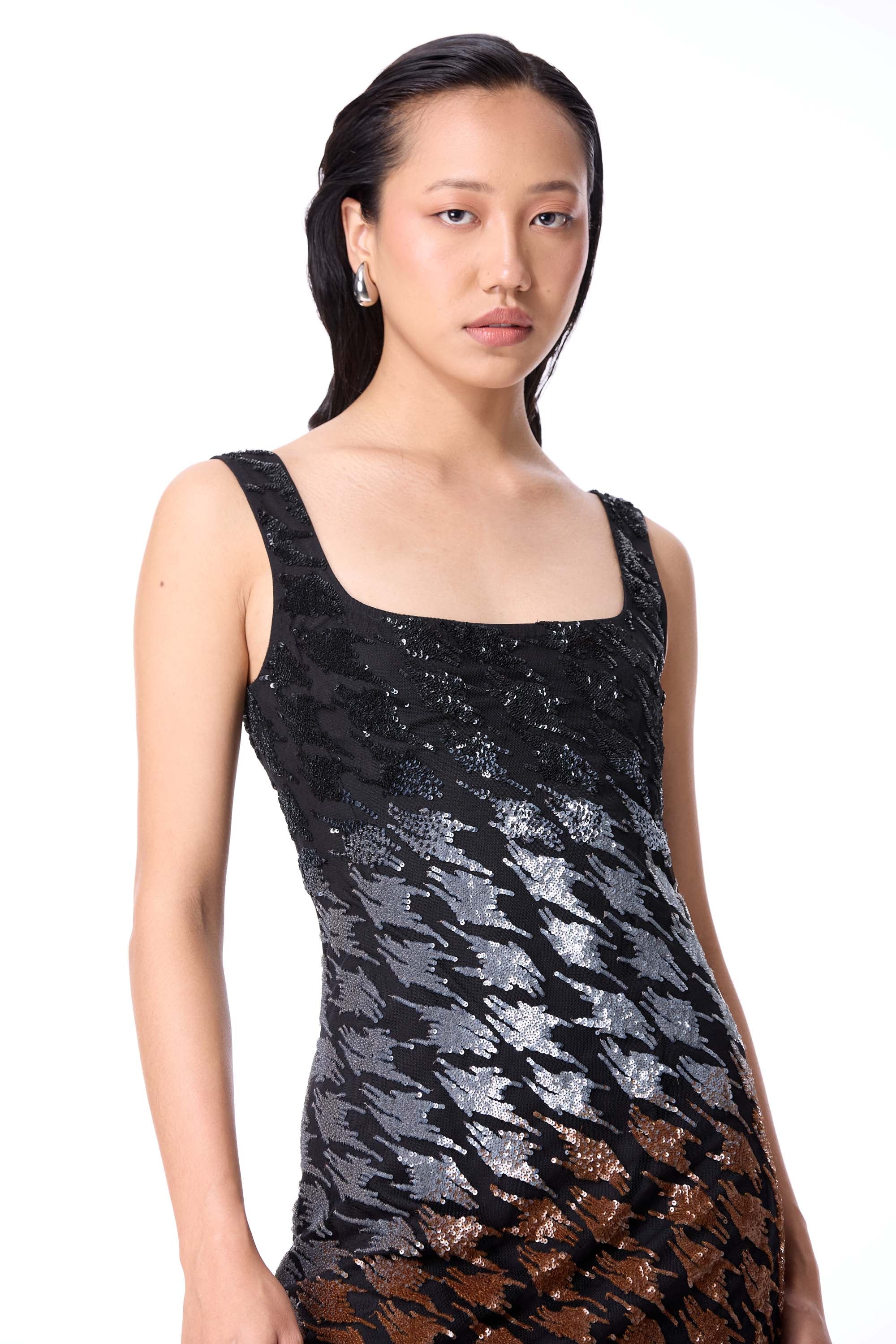 ‘NEBURA’EMBELLISHED MINI DRESS - Kanika Goyal Label