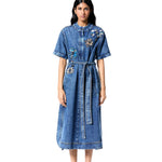 NEO GLOW' DENIM DRESS - Kanika Goyal Label