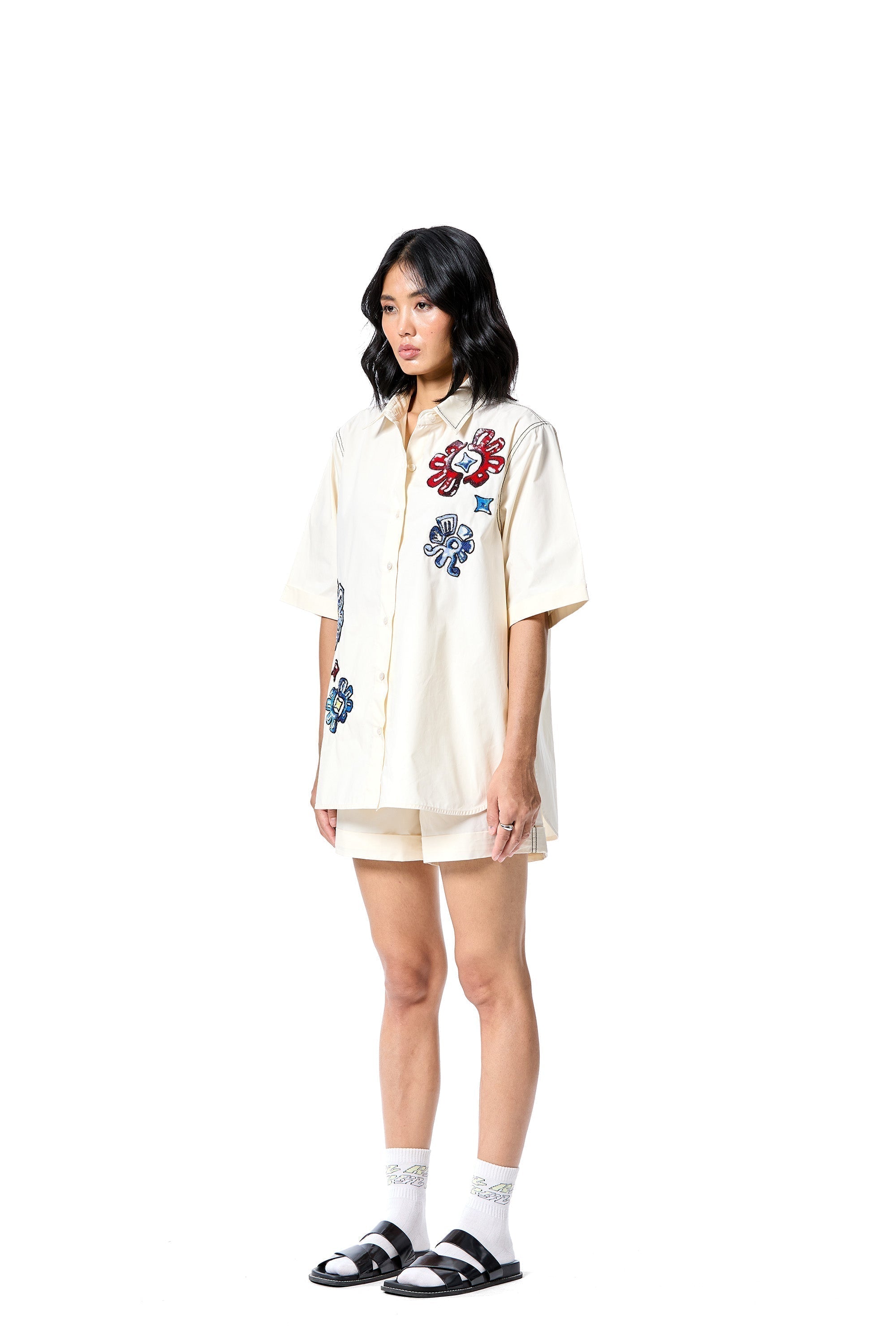 NEO GLOWN SHORTS - Kanika Goyal Label
