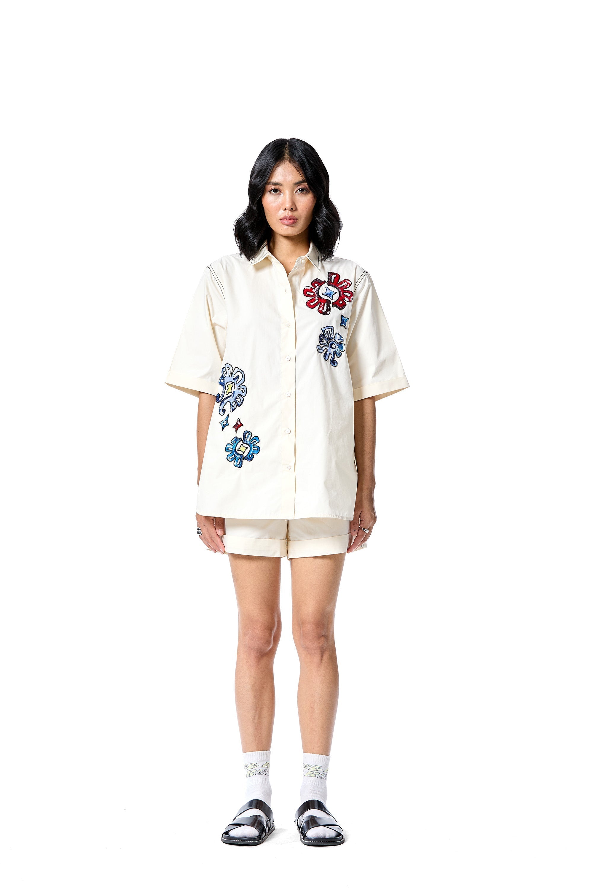 NEO GLOWN SHORTS - Kanika Goyal Label