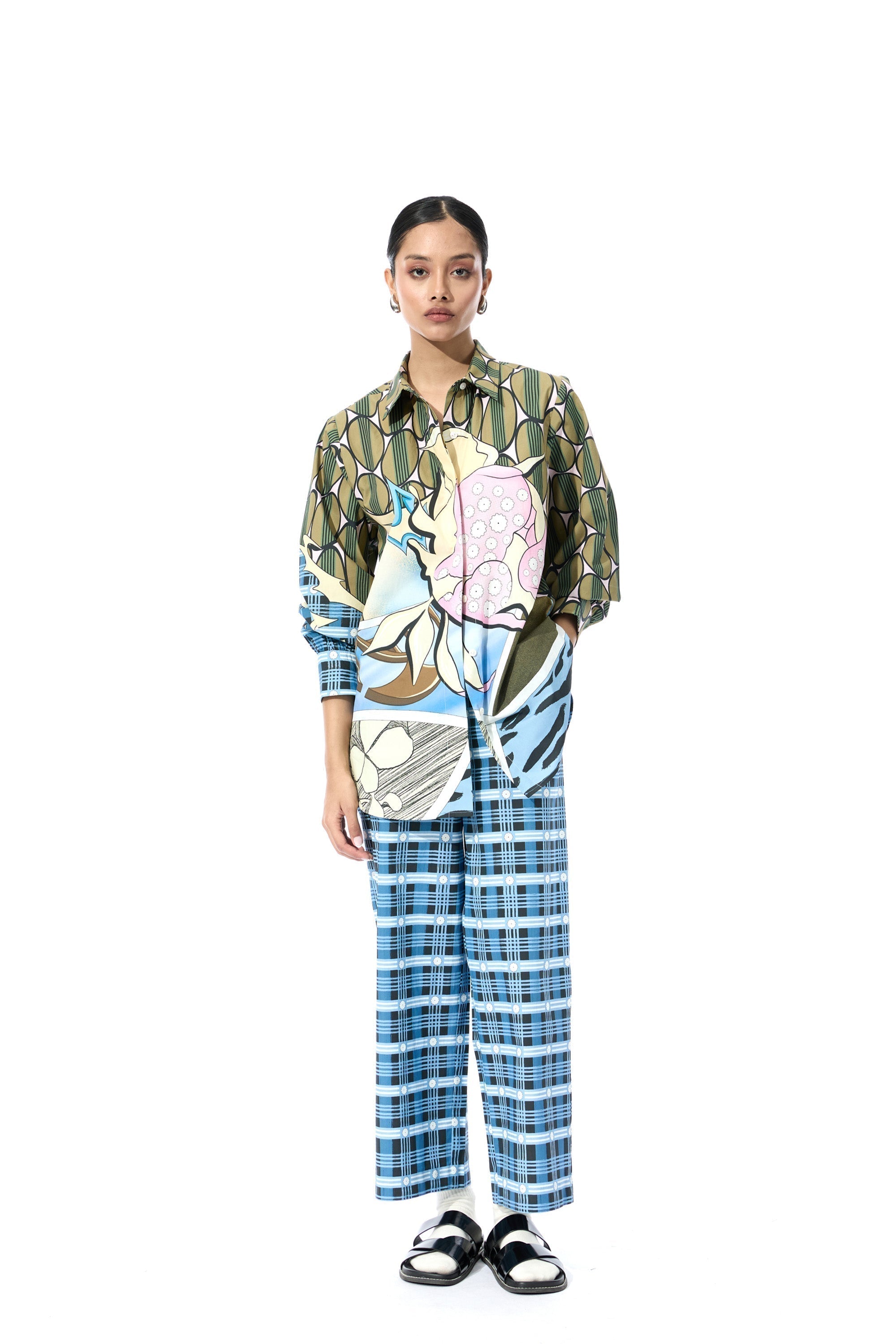 NEONOVA' PRINTED SET - Kanika Goyal Label