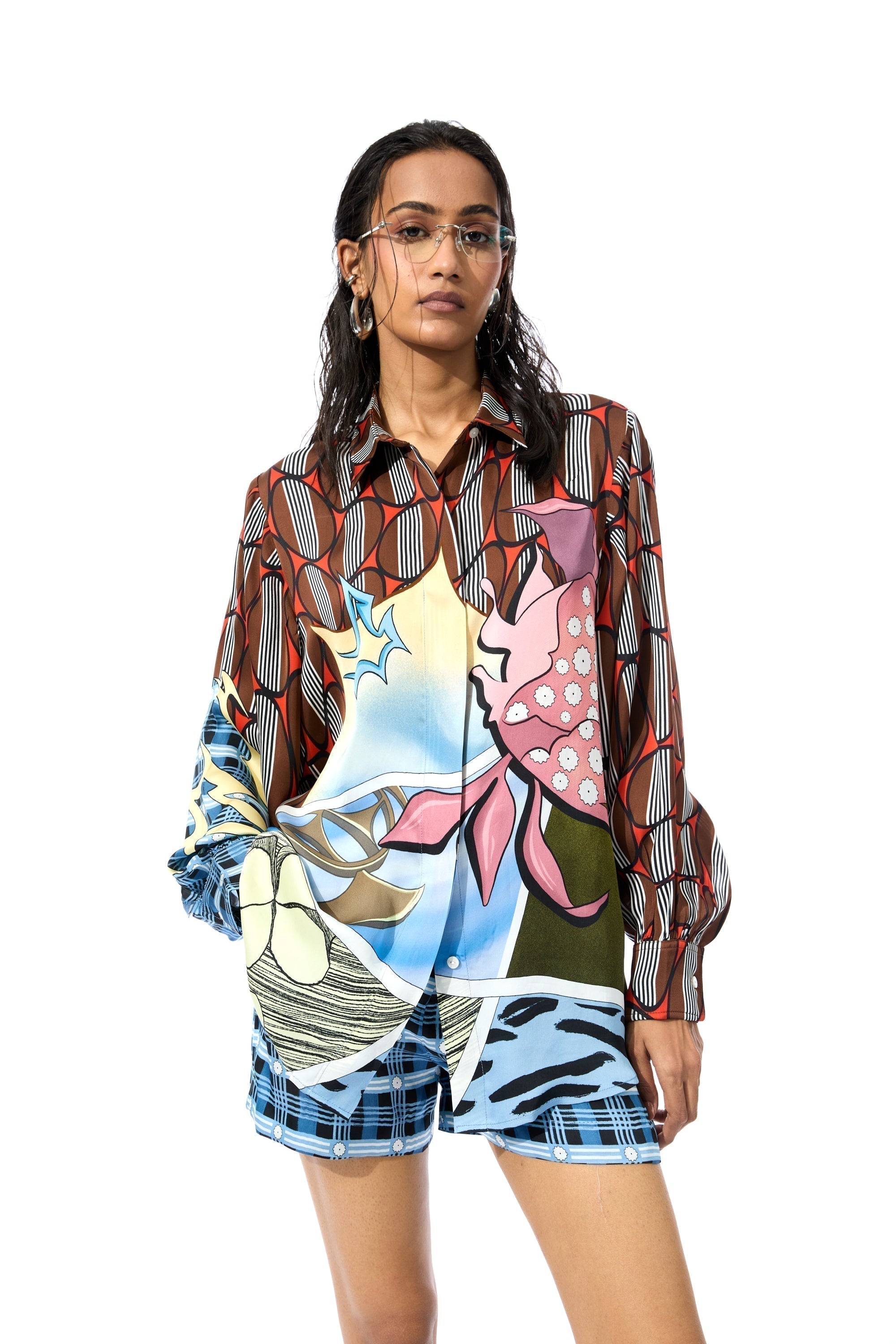 NEONOVA' PRINTED SET - Kanika Goyal Label