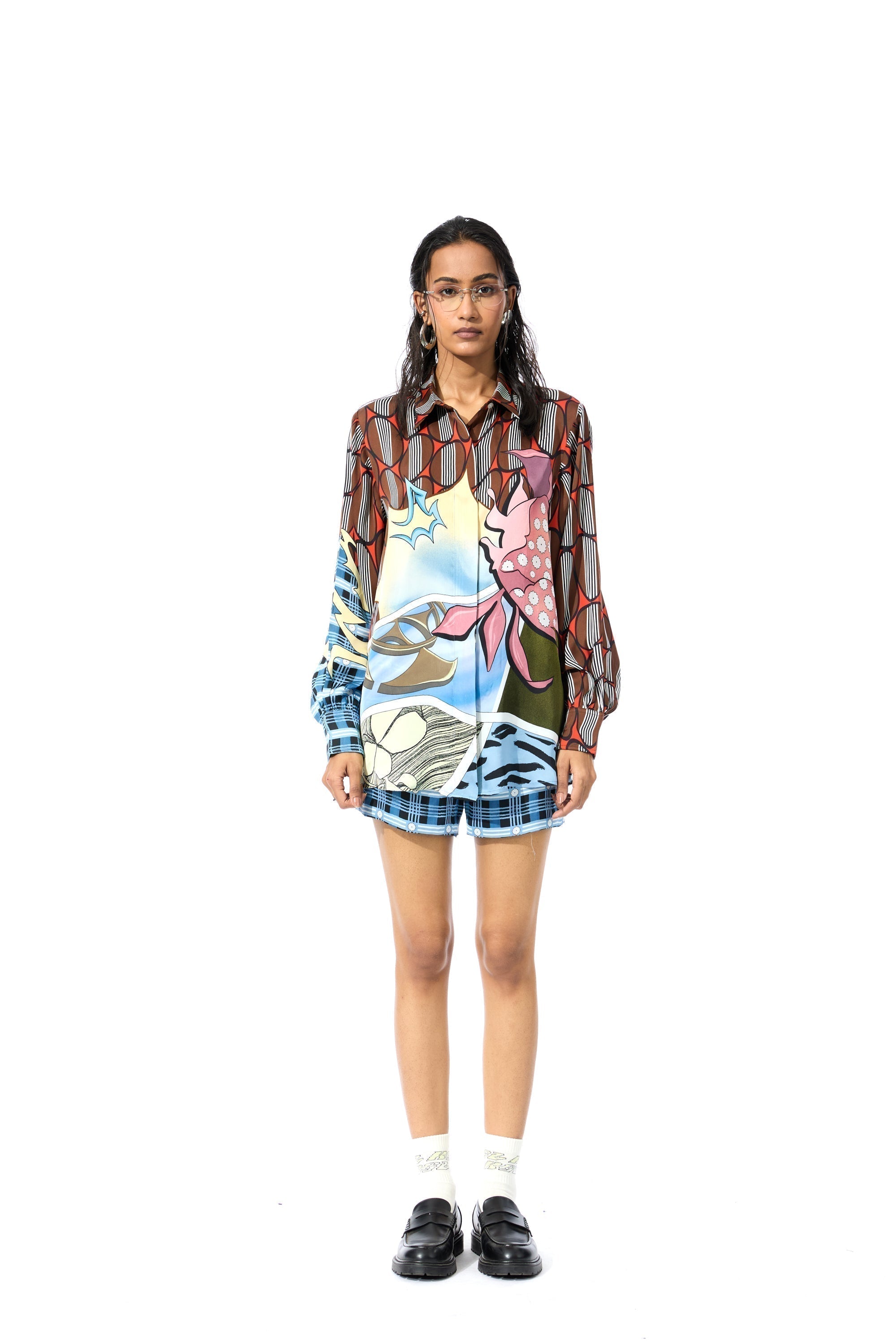 NEONOVA' PRINTED SET - Kanika Goyal Label