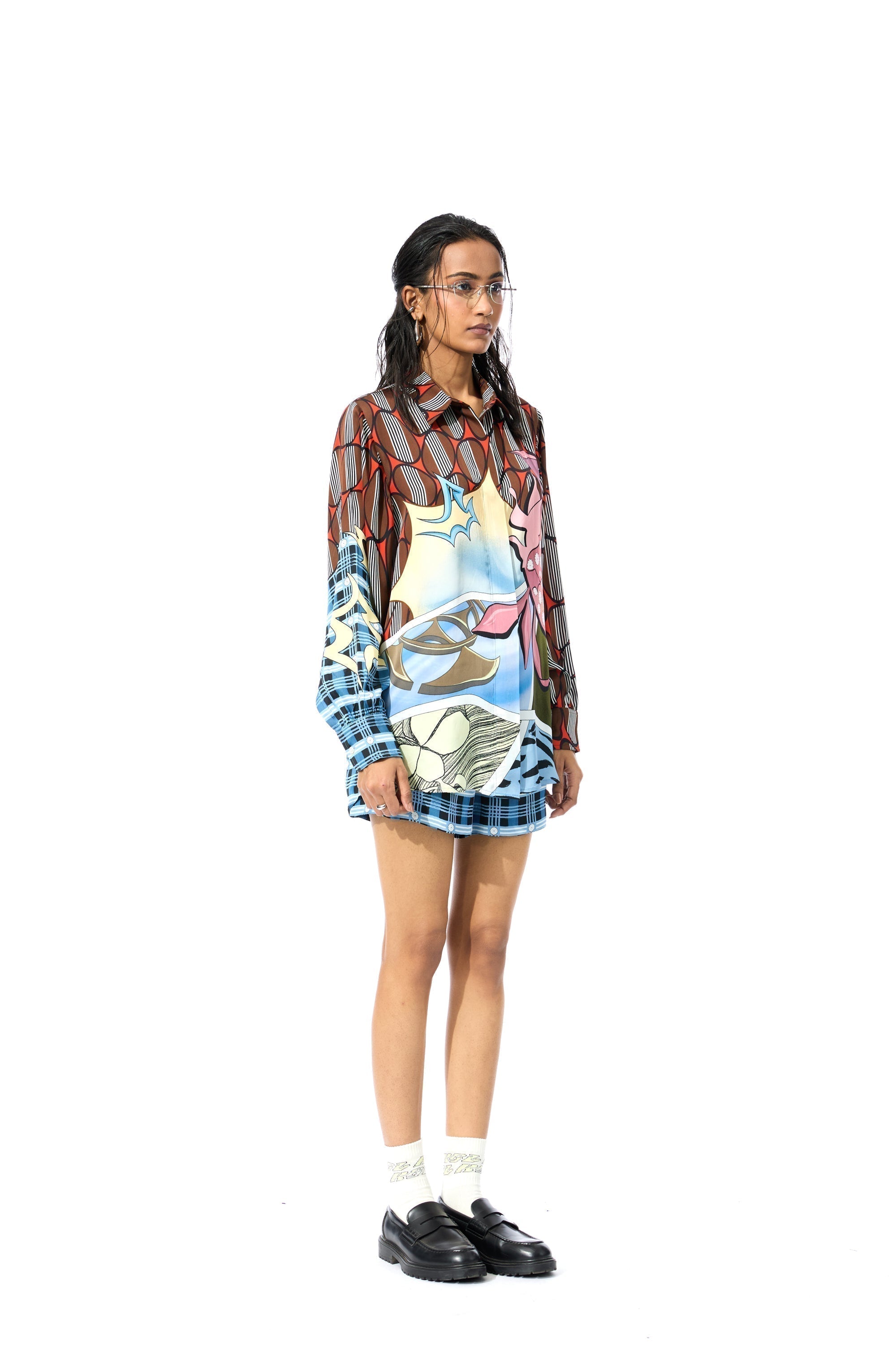NEONOVA' PRINTED SET - Kanika Goyal Label