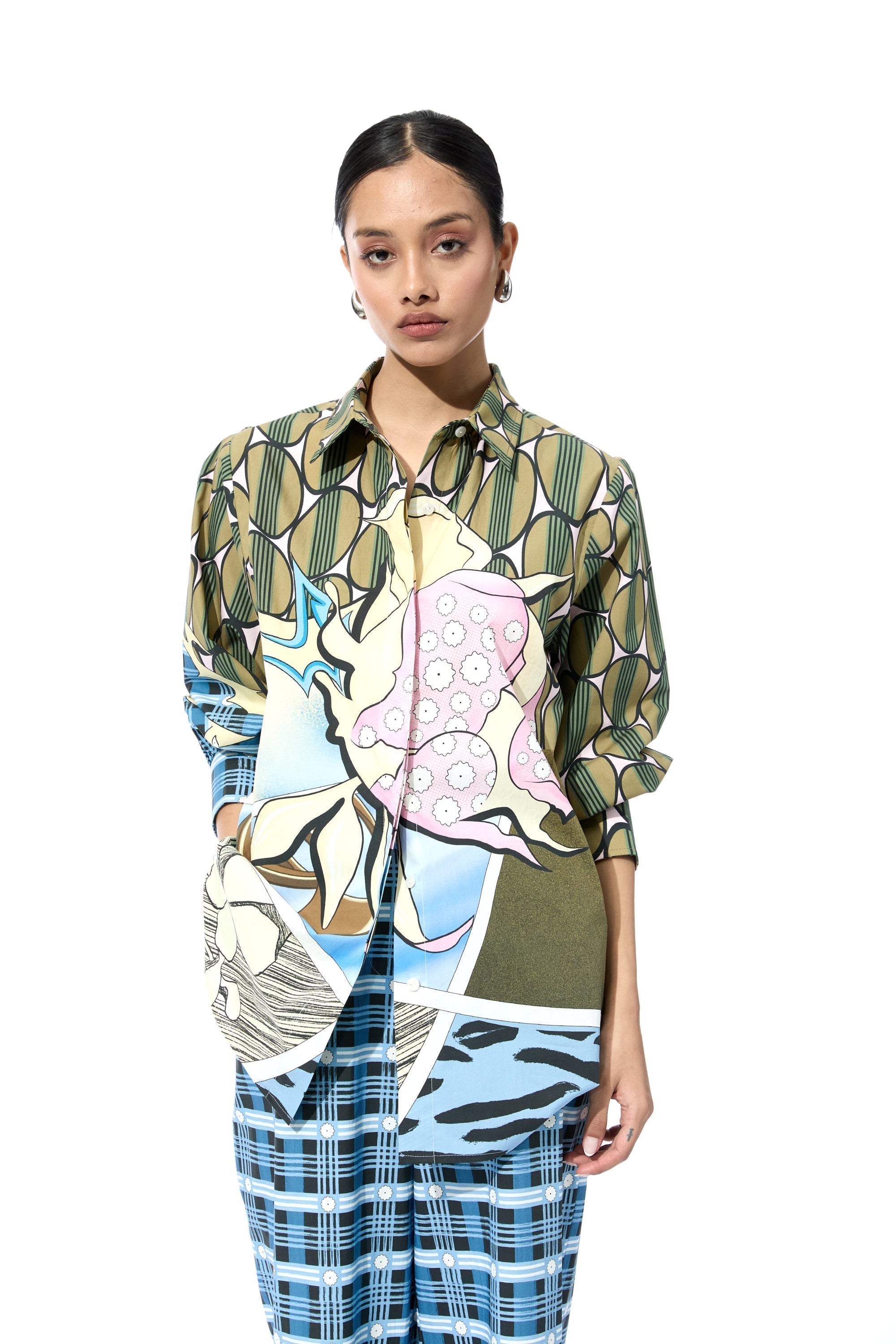 NEONOVA' PRINTED SET - Kanika Goyal Label