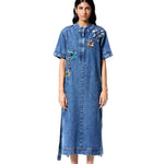 NEOV GLOW' DENIM DRESS - Kanika Goyal Label