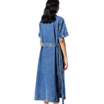 NEOV GLOW' DENIM DRESS - Kanika Goyal Label