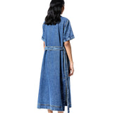 NEOV GLOW' DENIM DRESS - Kanika Goyal Label
