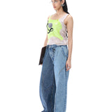 'NEOVOLT' EMBELLISHED TOP - Kanika Goyal Label