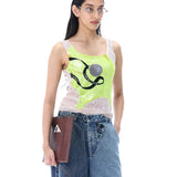 'NEOVOLT' EMBELLISHED TOP - Kanika Goyal Label