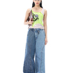 'NEOVOLT' EMBELLISHED TOP - Kanika Goyal Label