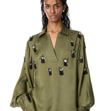 NIAMH' Embellished Set - Kanika Goyal Label