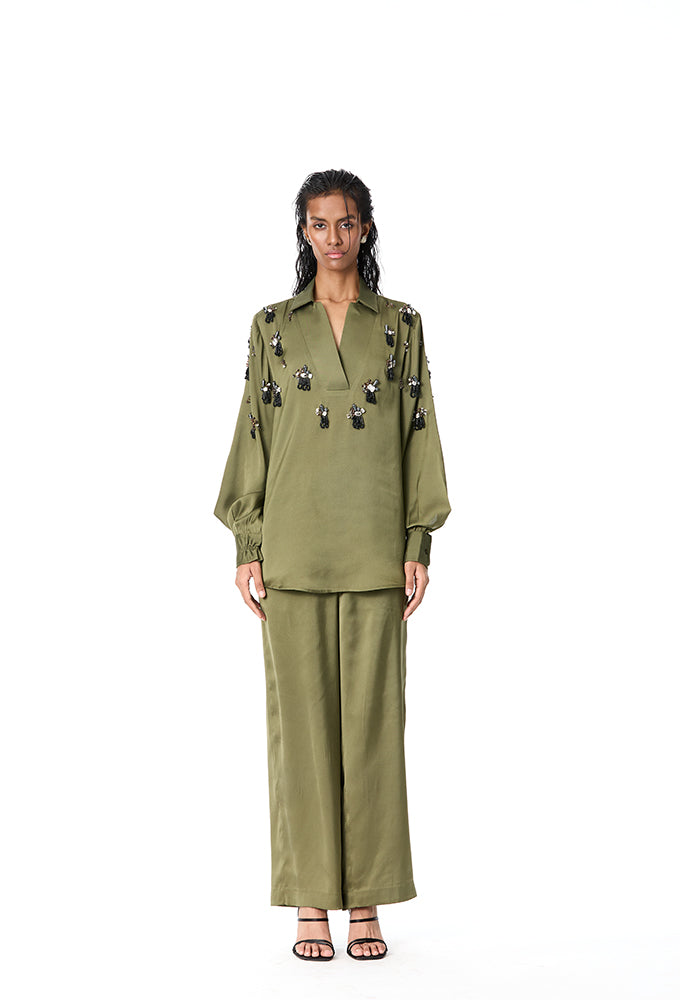 NIAMH' Embellished Set - Kanika Goyal Label