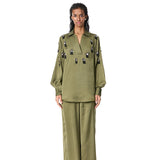 NIAMH' Embellished Set - Kanika Goyal Label