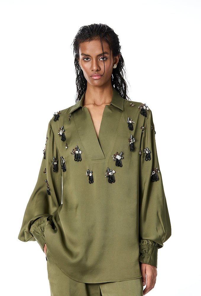 NIAMH' Embellished Set - Kanika Goyal Label