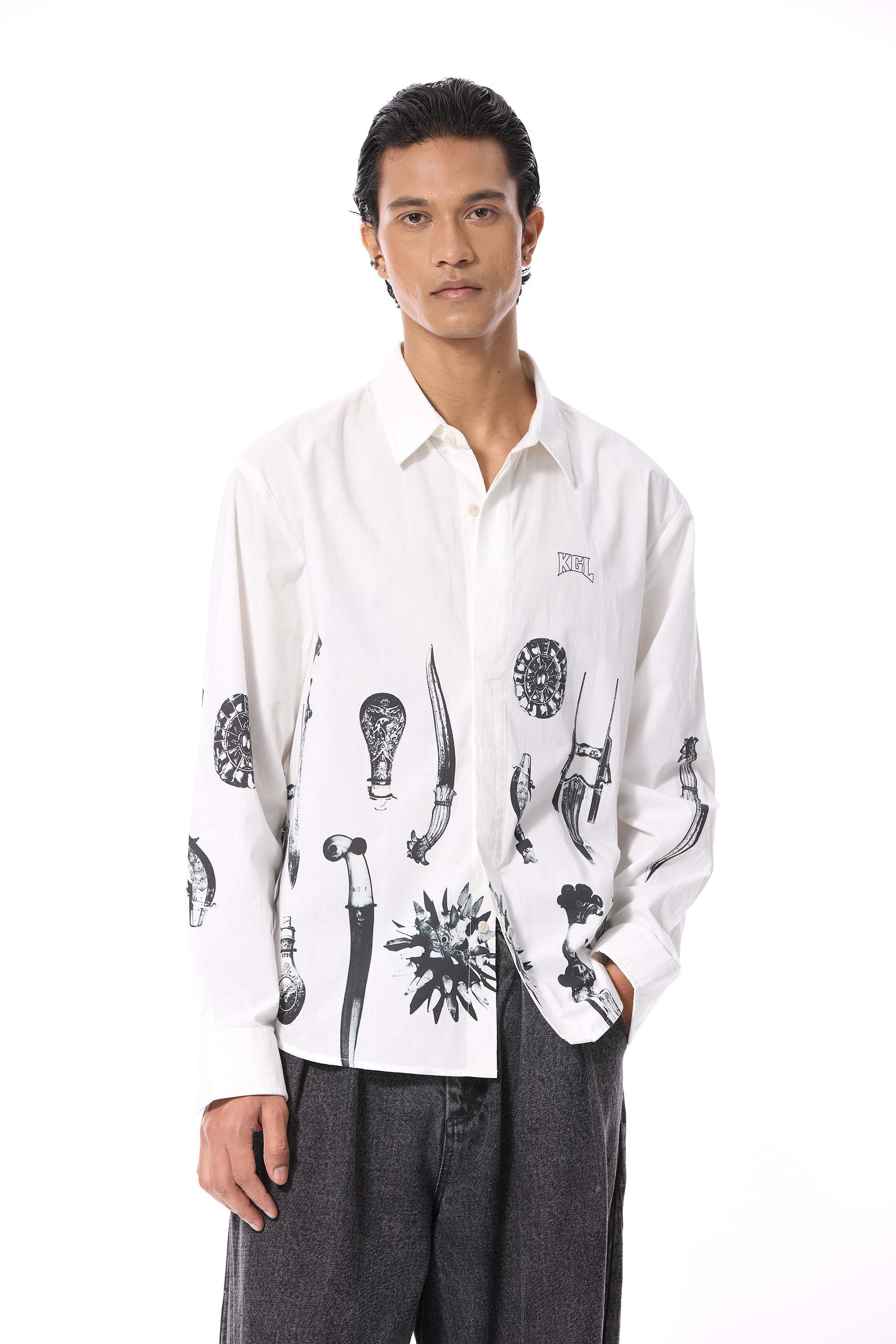 NIGHT REGALIA' SHIRT - Kanika Goyal Label