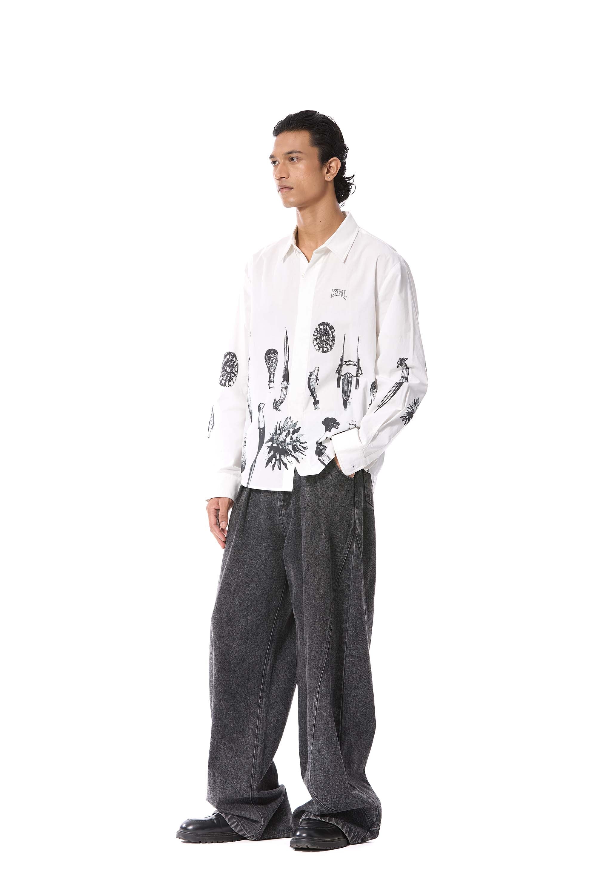 NIGHT REGALIA' SHIRT - Kanika Goyal Label