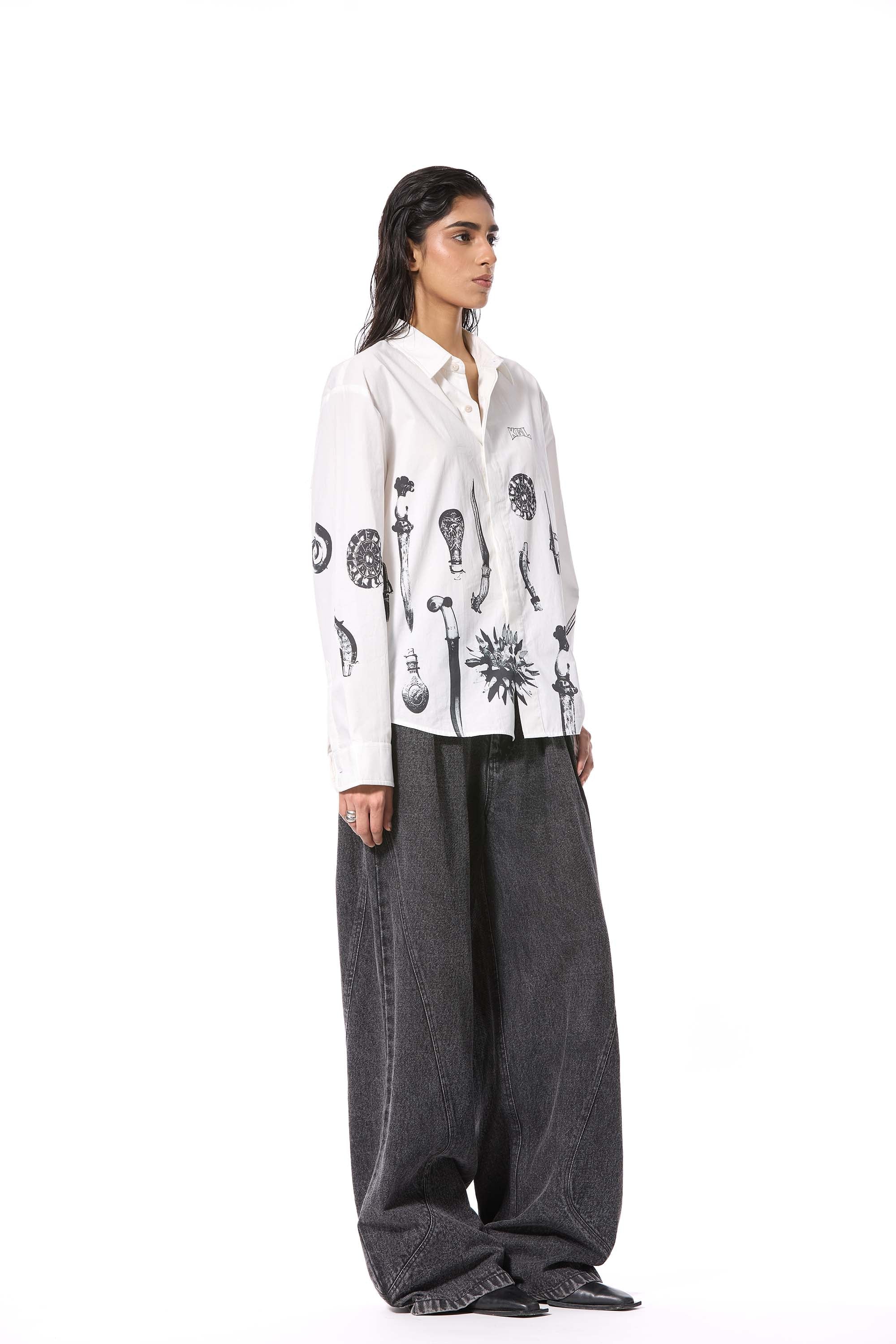 NIGHT REGALIA' SHIRT - Kanika Goyal Label