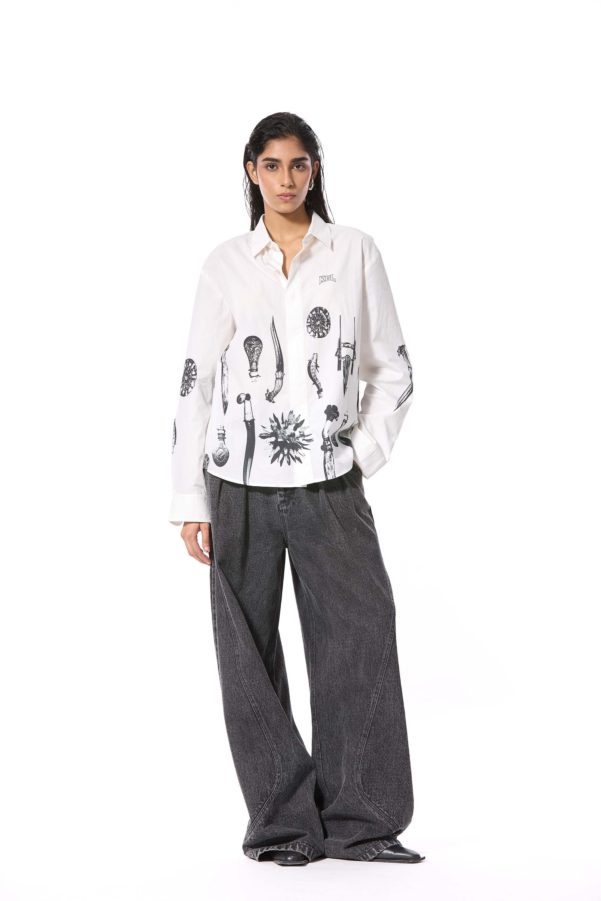 NIGHT REGALIA' SHIRT - Kanika Goyal Label