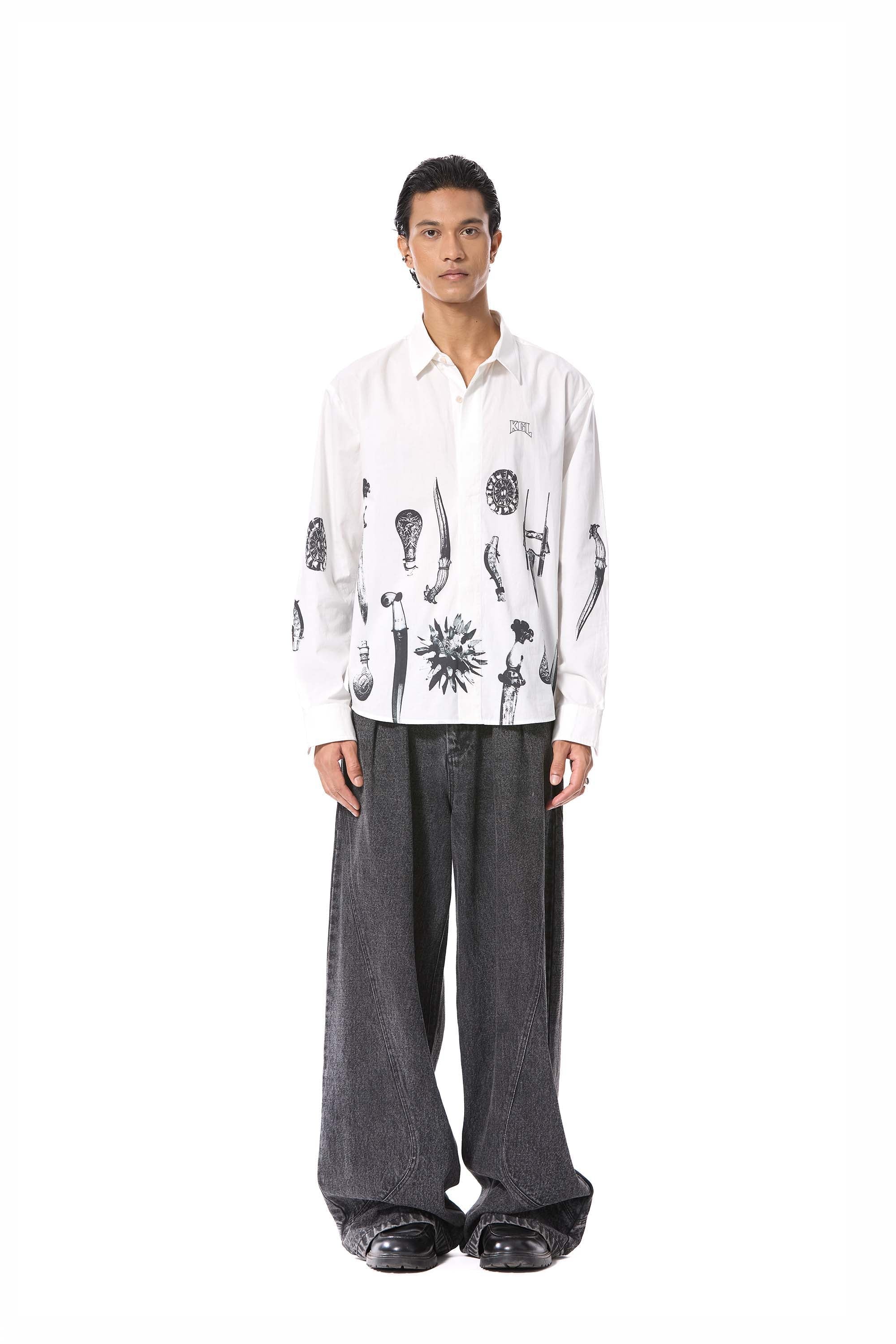 NIGHT REGALIA' SHIRT - Kanika Goyal Label