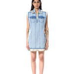 NOCTIS ARCH' DENIM DRESS - Kanika Goyal Label