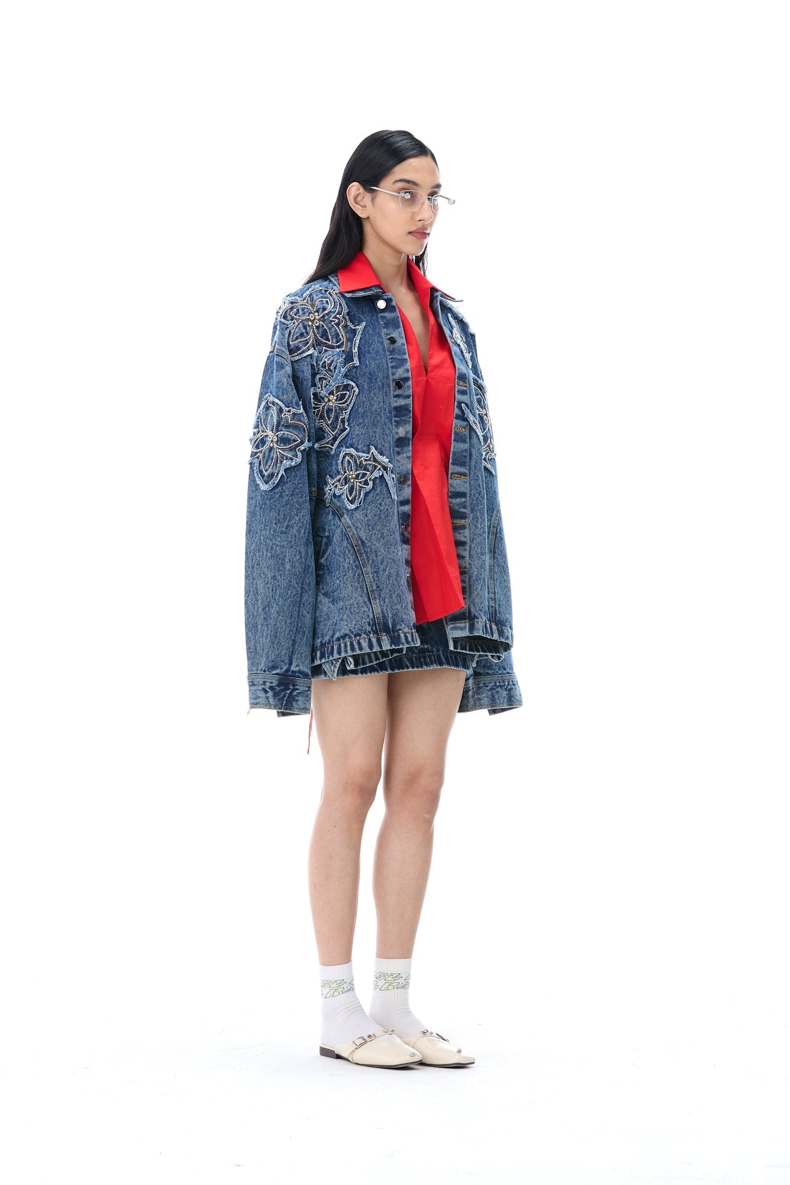 NOXIS' DENIM JACKET - Kanika Goyal Label