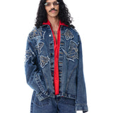 NOXIS' DENIM JACKET - Kanika Goyal Label