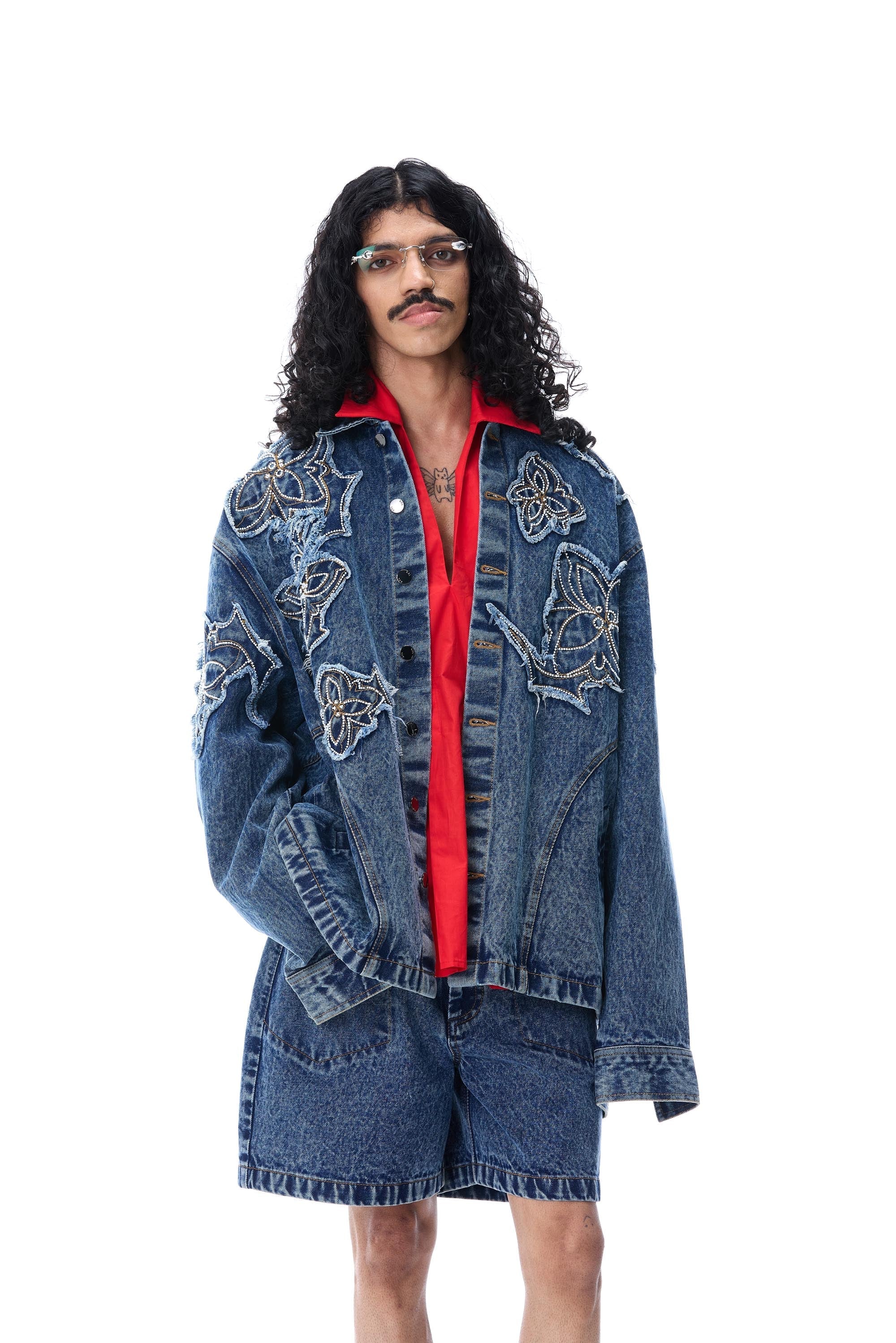 NOXIS' DENIM JACKET - Kanika Goyal Label