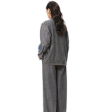 'NYTHERA' EMBELLISHED DENIM JACKET - Kanika Goyal Label