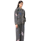 'NYTHERA' EMBELLISHED DENIM JACKET - Kanika Goyal Label