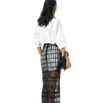 OFF WHITE SHIRT DRESS - Kanika Goyal Label