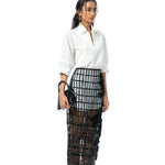 OFF WHITE SHIRT DRESS - Kanika Goyal Label