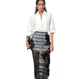 OFF WHITE SHIRT DRESS - Kanika Goyal Label