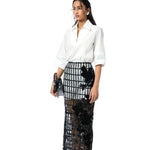 OFF WHITE SHIRT DRESS - Kanika Goyal Label