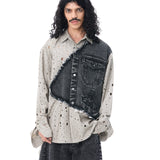 'ONYX' DENIM PANTS - Kanika Goyal Label