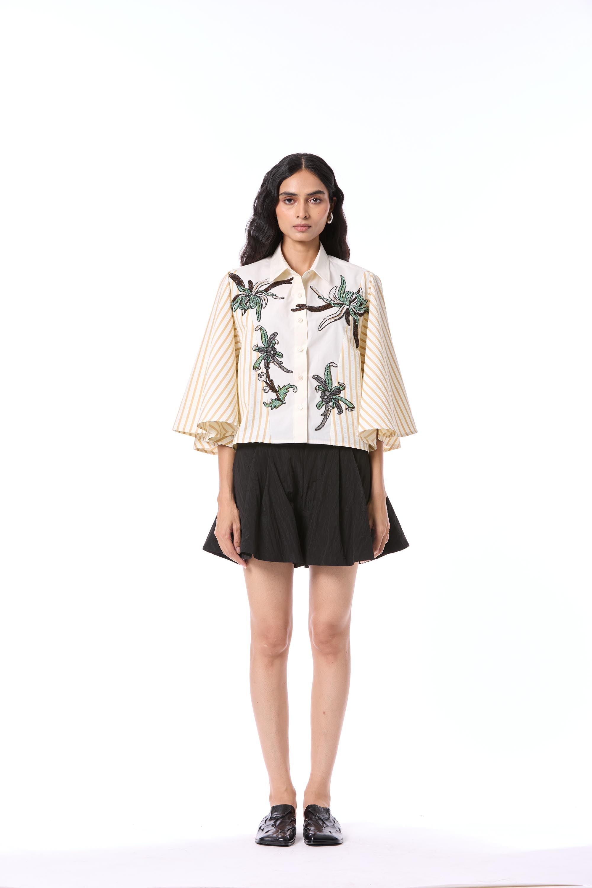 OPAL THORN' EMBELLISHED SHIRT - Kanika Goyal Label