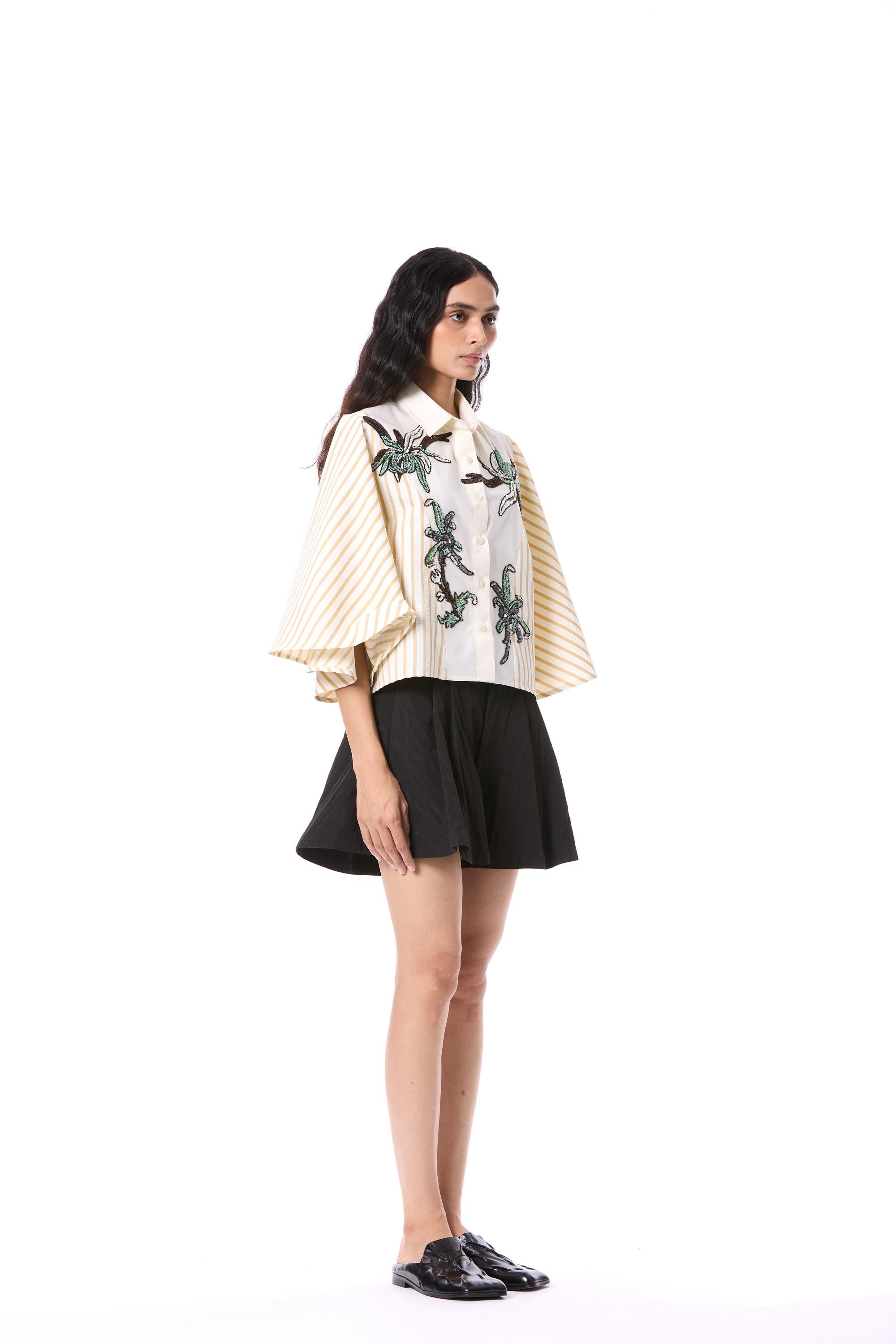OPAL THORN' EMBELLISHED SHIRT - Kanika Goyal Label