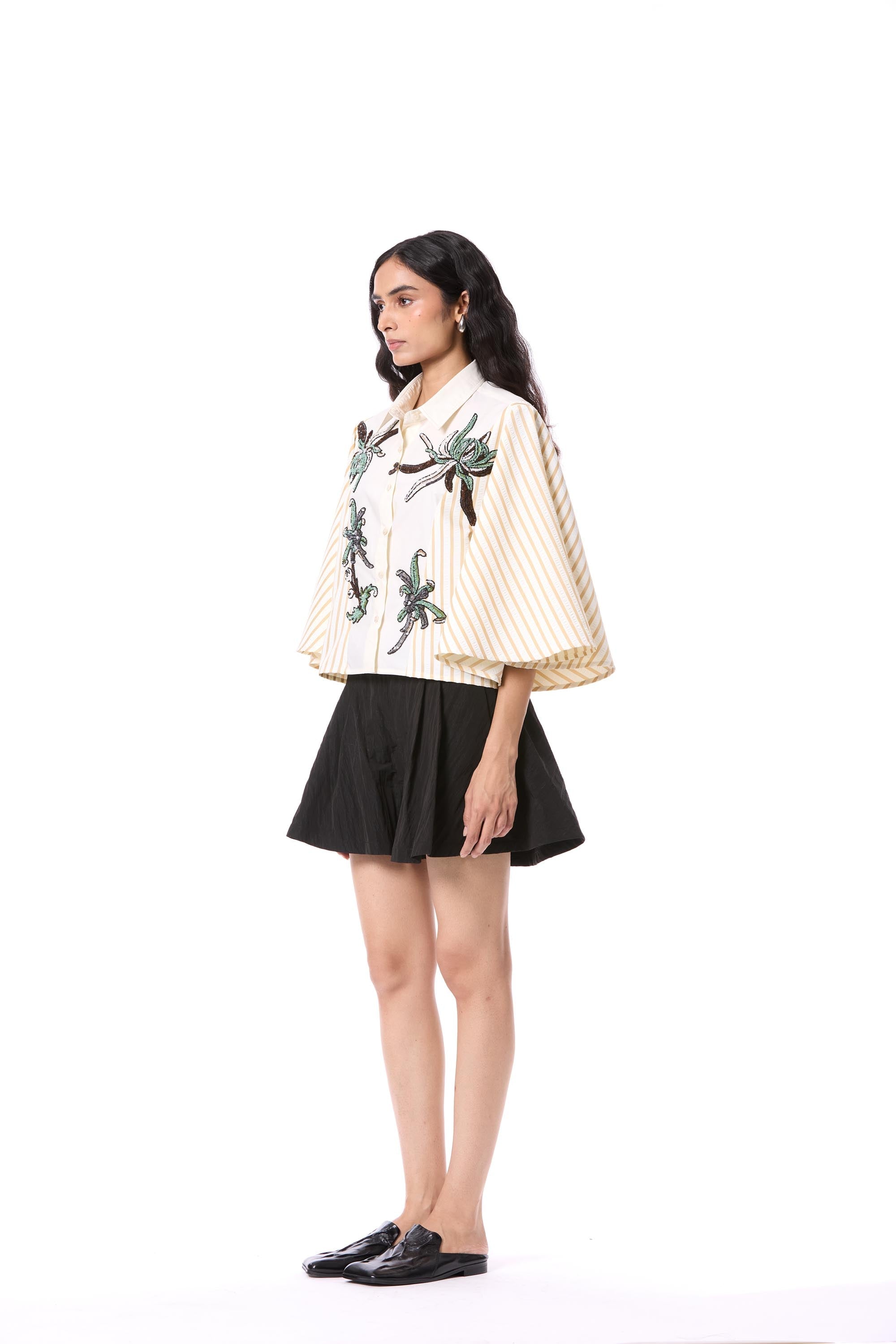 OPAL THORN' EMBELLISHED SHIRT - Kanika Goyal Label