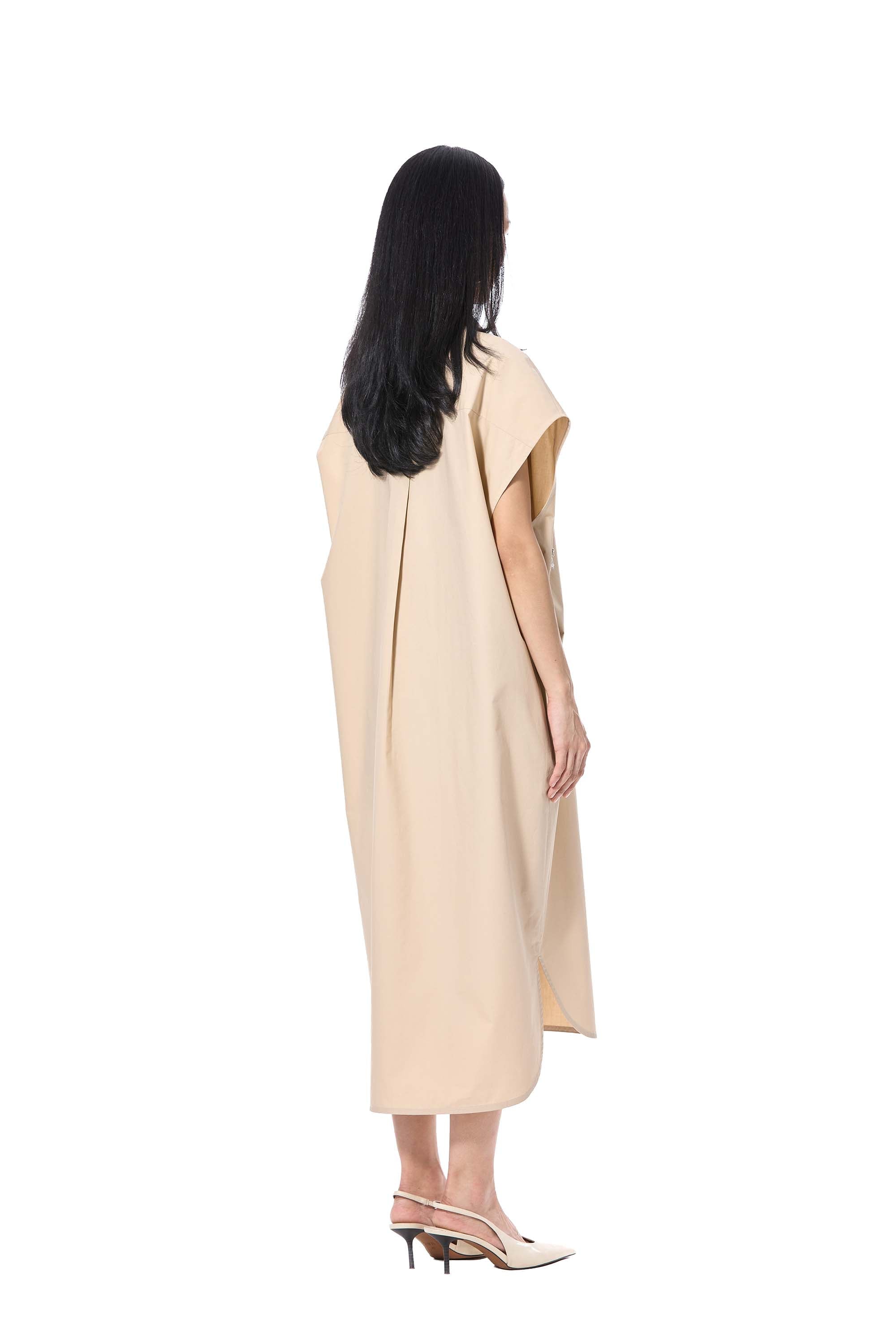 ORLISSE' EMBELLISHED SHIRT DRESS - Kanika Goyal Label